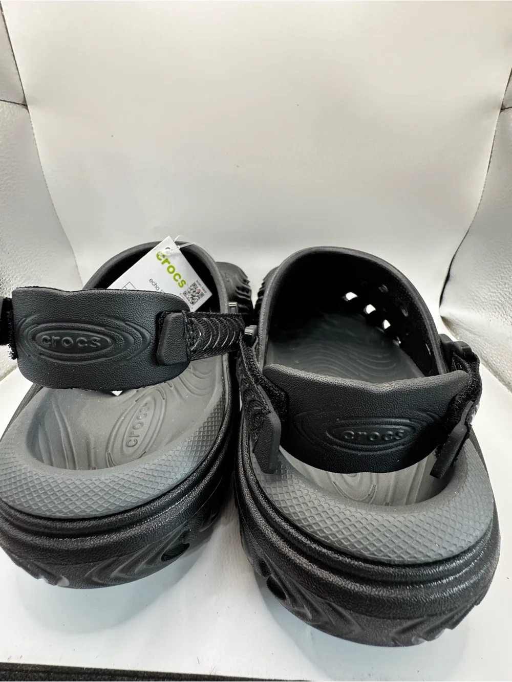 CROCS sculpted black